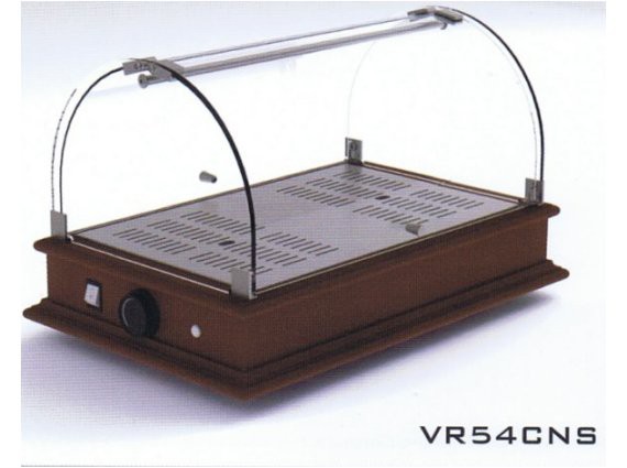 Vetrina per brioches riscaldata Cupola VR54.